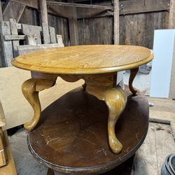 Vintage Solid Wood Coffee Table