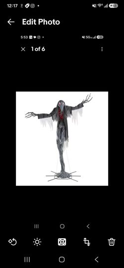 15ft Animated LED Gally Crow