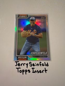 Jerry Seinfeld Comedian Topps Short Print Insert Card.