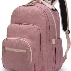 Diaper Bag Backpack with Stroller Straps and Changing Pad Lightweight Travel Maternity Backpack Large Capacity