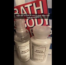 Mini set bath body works.!! $10 new.!! 3fl oz