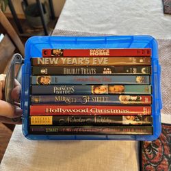 Lot of 9 movies with case 
