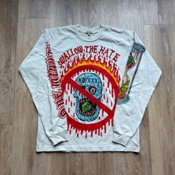 Yeezy Season 6 FW18: XXXTentacion "Swallow The Hate" Long Sleeve Shirt