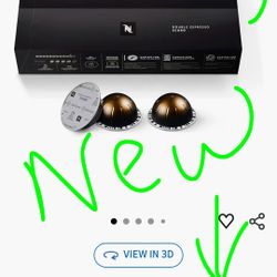 Nespresso Single Serve Coffee Capsules Double Espresso Scuro 3 Packs New