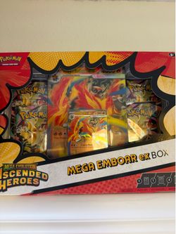 Ascended Heroes Mega Emboar ex Box