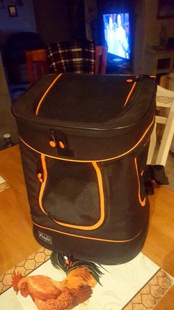 Dog back pack carrier