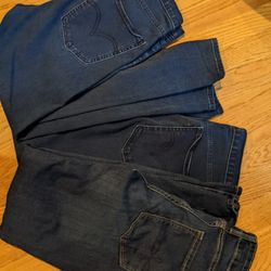 Women's Clothing Lot Levi's Victoria Secrets Volcom