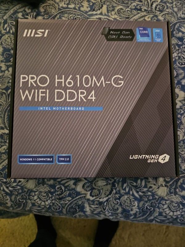 MSI motherboard Wifi
