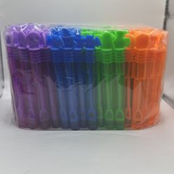 100 PCS Halloween Mini Bubble Wands, Halloween Party Favors for Kids, Bubble Wand Bulk for Goodie Bag Stuffers, Trick or Treat, Halloween School Class