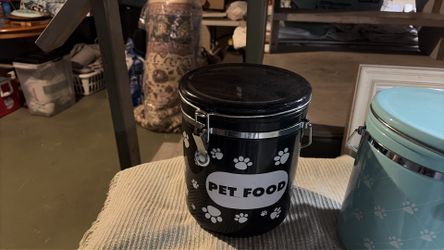 Dog food containers