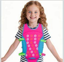 YOTAN Kids Swim Vest, Kid Swim Jacket and Buoyancy Swimming Aid, Modern Design Swimming Vest for Boys and Girls, Innovative Safety Comfort