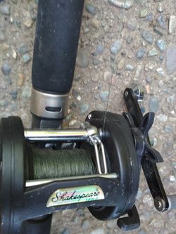 Tidewater Shakespeare tw 30L reels with fishing rods for Sale in Federal  Way, WA - OfferUp