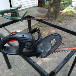 2 Black and Decker Electric saws