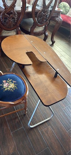 Vintage collapsible Sewing Machine Cabinet Table