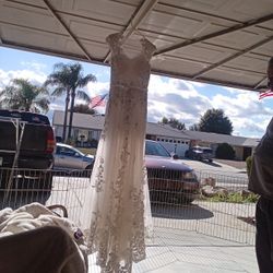 Anny Lee Wedding Gown Off White Size 10 