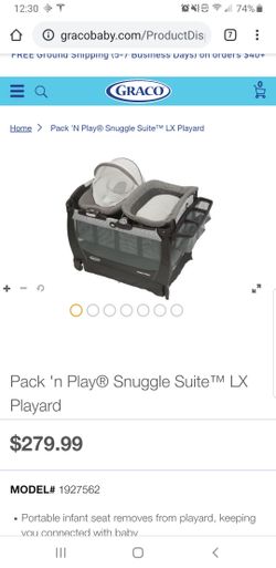 Graco Pack and Play (Gray color well taken care of)