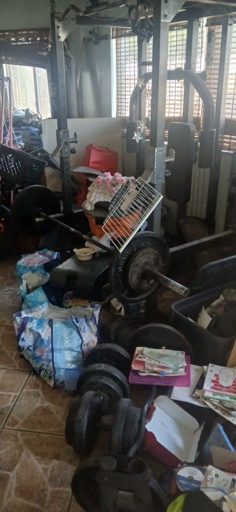 Exercise Equipment And Weights