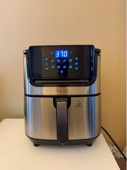 Yedi Stainless Steel Air Fryer – Digital Touchscreen Air Fryer