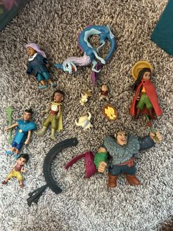Raya Movie Characters Set
