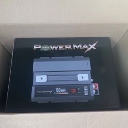 POWERMAX PMBC BATTERY CHARGER & MAINTAINER INPUT: 105-130VAC OUTPUT: 13.6VDC, MODEL: PMBC-100-SE 