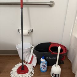 O-Cedar spin mop & spin bucket Bundle 
