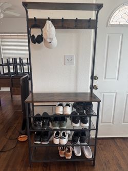 Industrial Shoe Rack (orig. $100) - negotiate with me!