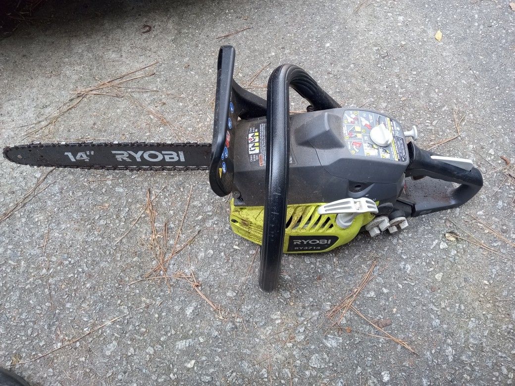 Ryobi RY3714 14" Chain Saw