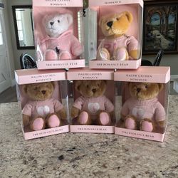 Ralph Lauren Polo Romance Teddy bear (s) $75 Each