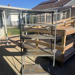 6 Ft Metal Garage Shelving