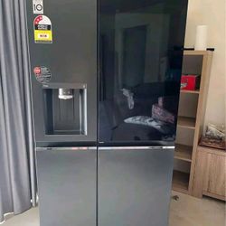 LG 4 Door Glass Door Fridge