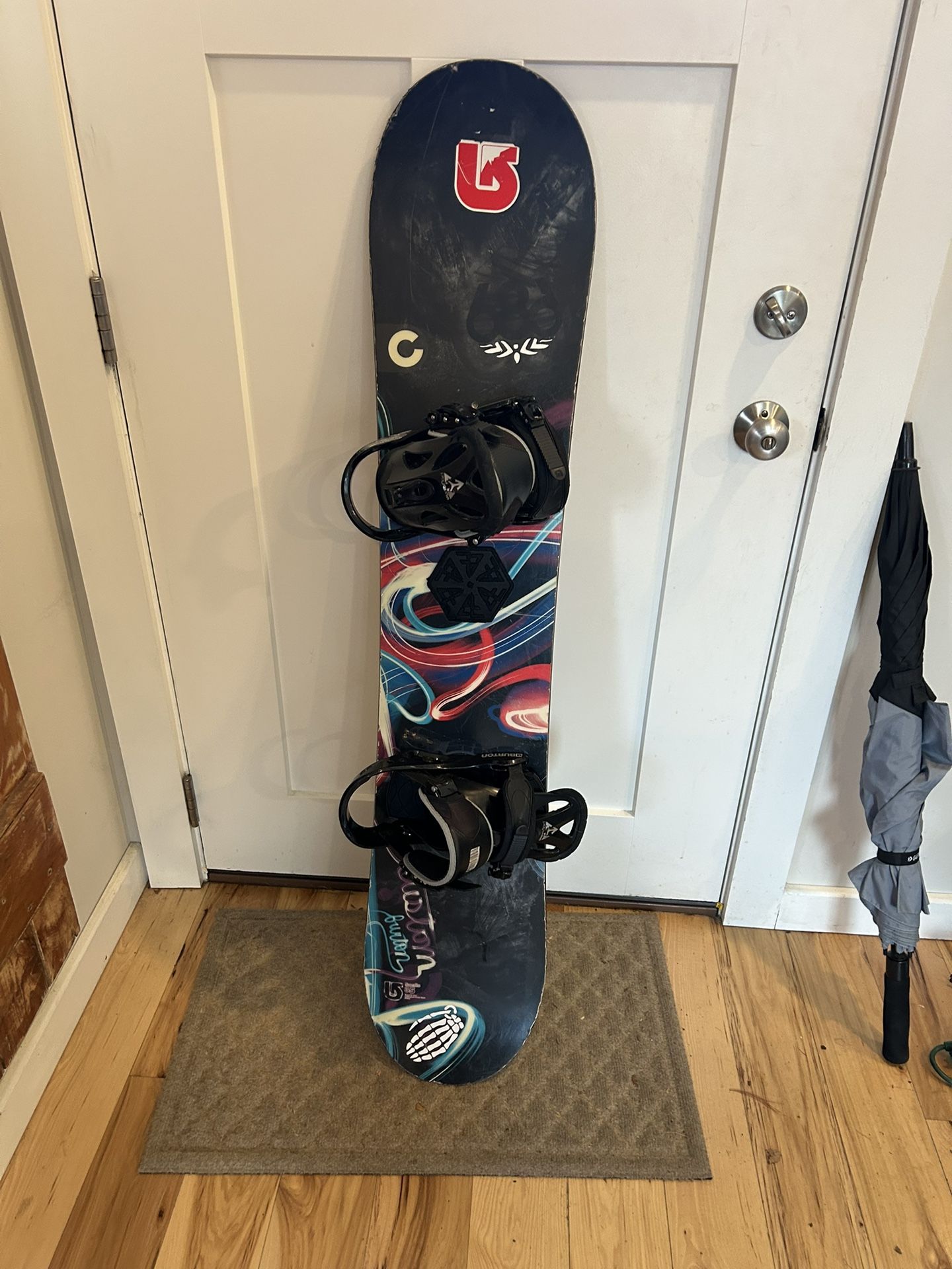 Burton CUSTOM 135 with Burton Progression Bindings