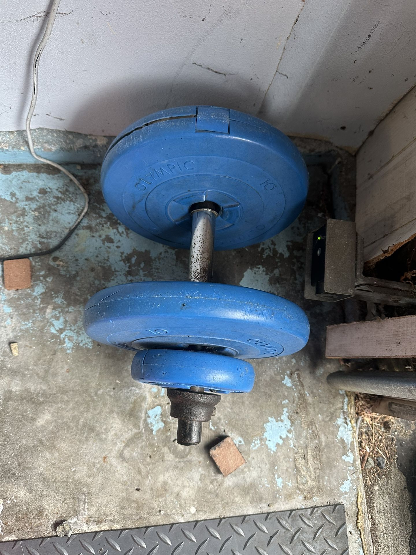 Single Dumbbell With Extra Weights
