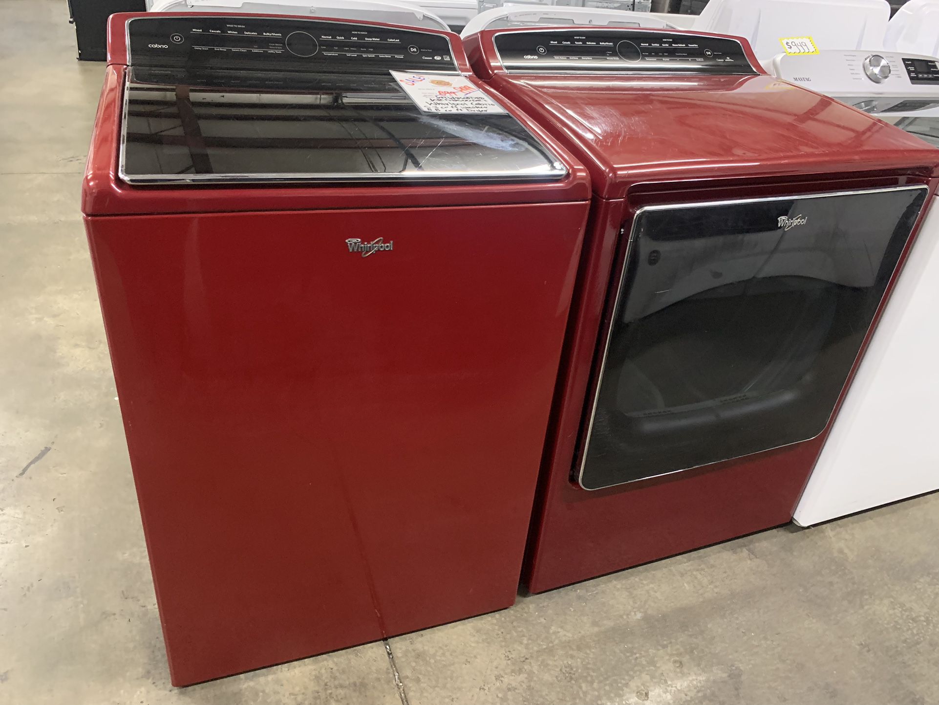 WASHER AND DRYER 