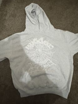 HEATHER GRAY SPI5DER HOODIE