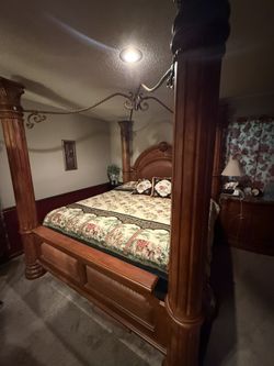 AICO by Michael Amini Monte Carlo king size bedroom set