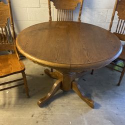 Oak Dining Table 