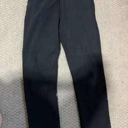 Black Sweatpants With Drawstrings