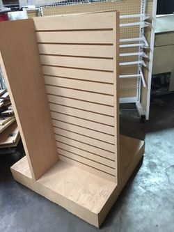 Four way display Rack on wheels