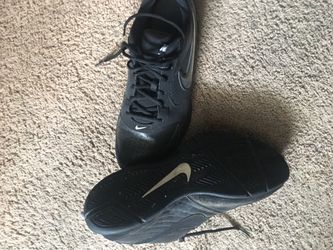 Size 13 Black Nike Training Shoes 