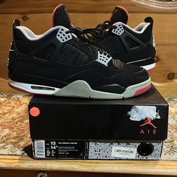 Jordan 4 Bred 2018