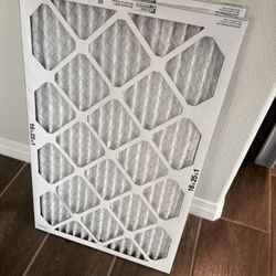 2 Brand New Air Filters 16x25x1