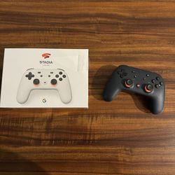 Google Stadia Controller Midnight Blue Night - Pack Of 2. One Never Opened