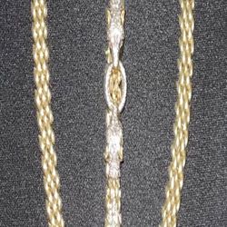 Necklace with bracelet set