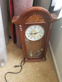 Warminster grandfather clock works great needs to go