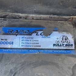 1(contact info removed) Dodge Ram Cummins Bully Dog Air Intake