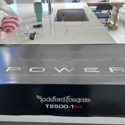 Brand New Rockford Fosgate  Power T-2500.1 