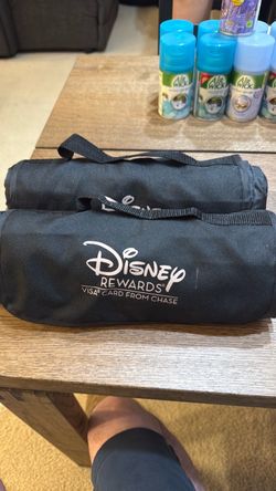 Disney Rewards Visa Chase Rolled Blanket Set