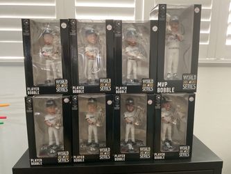 Los Angeles Dodgers 2020 World Series Trophies Bobbleheads