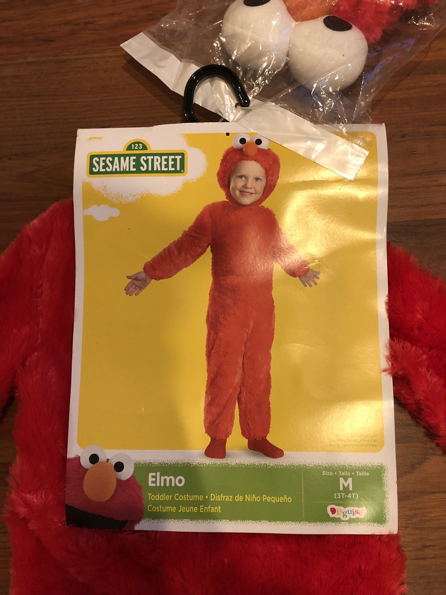 Elmo Halloween Costume 3T-4T