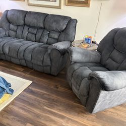 Couch & Recliner 
